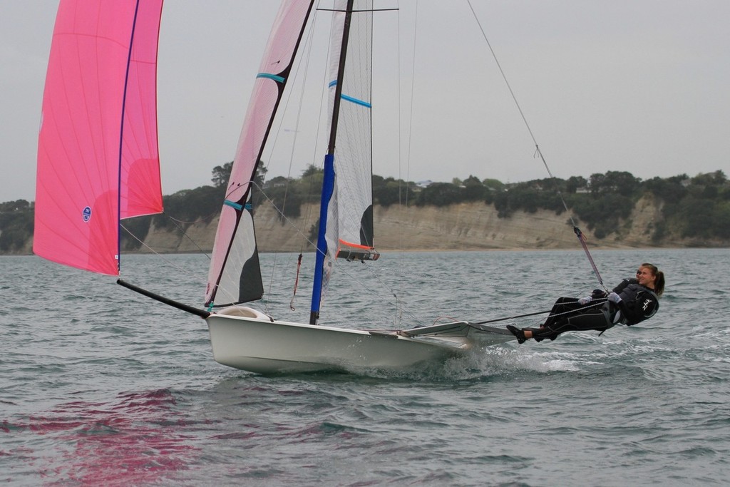 Mackay Womens High Performance Skiff Trials entrant - Takapuna October 2011 © Richard Gladwell www.photosport.co.nz